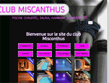 Tablet Screenshot of espace-miscanthus.com